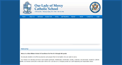 Desktop Screenshot of ourladyofmercyschool.org